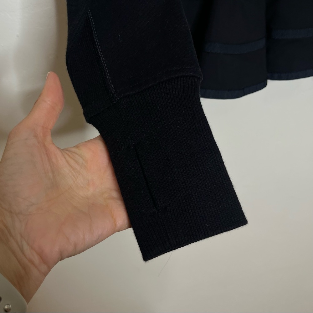 Lululemon Scuba Hiver Peplum Ruffle Hoodie Jacket - Picture 10 of 12